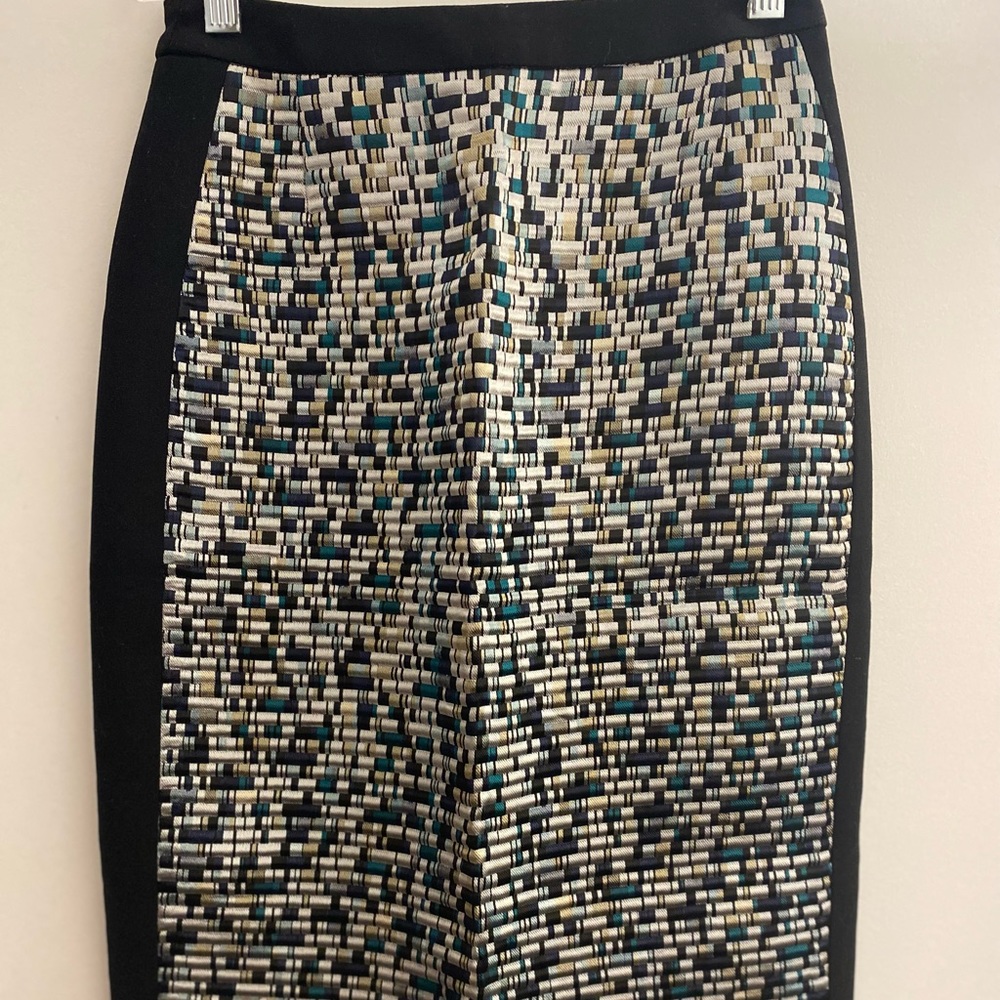 Boss Hugo Boss - Metallic multi colour pencil skirt - Size 0 - Worn 3 times